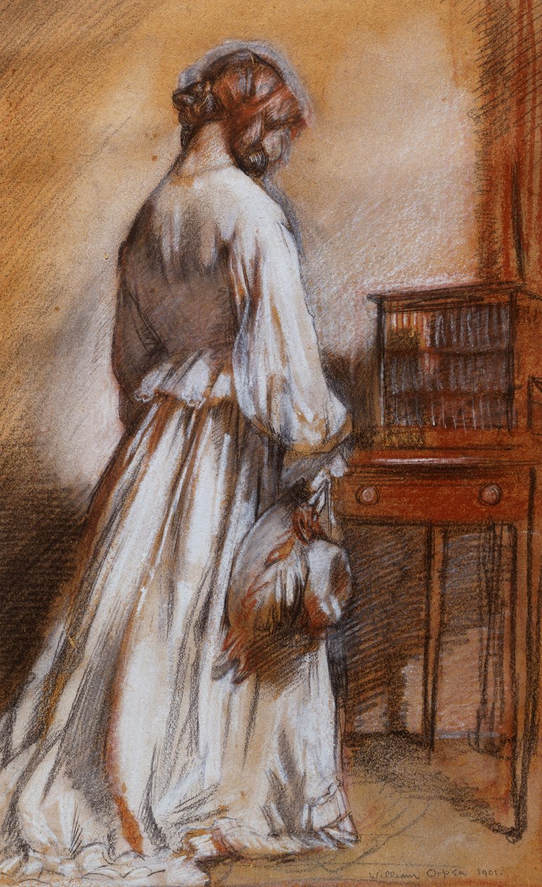 Interiør, Chelsea, 1901 av William Orpen