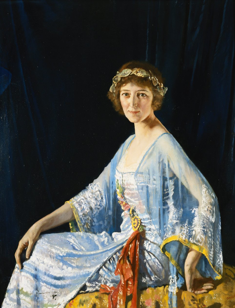 Fru Georgina Drum, 1920 av William Orpen