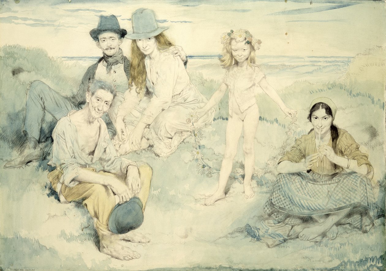 På den irske kysten av William Orpen