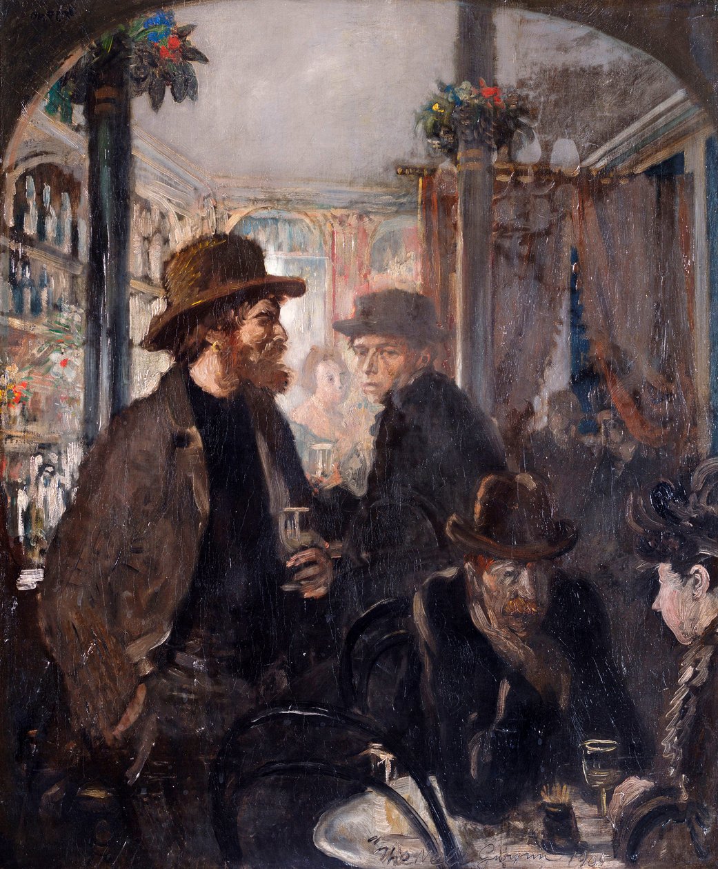 The Nell Gwynne Public House, 1906 av William Orpen