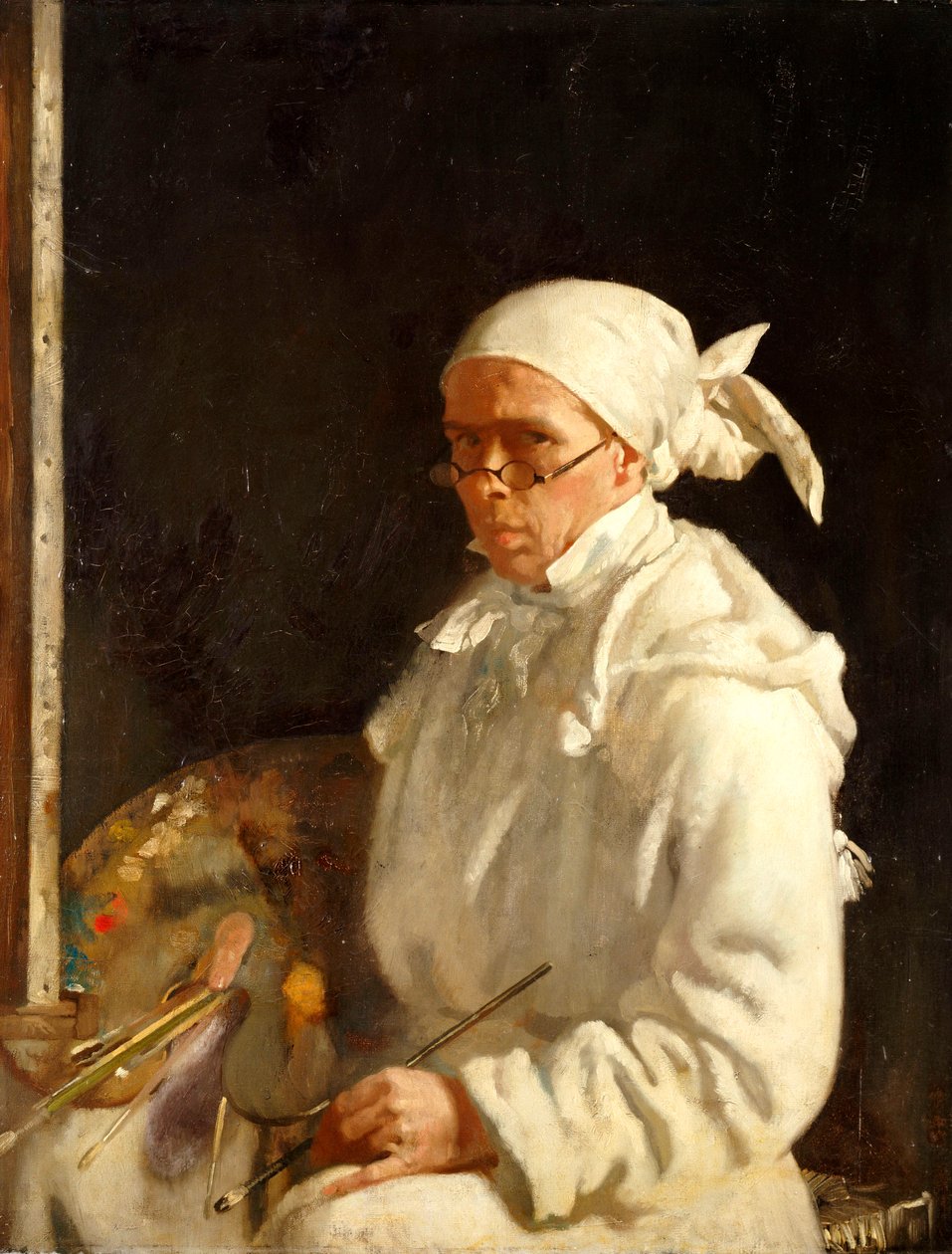 Maleren: Selvportrett med briller, 1907 av William Orpen