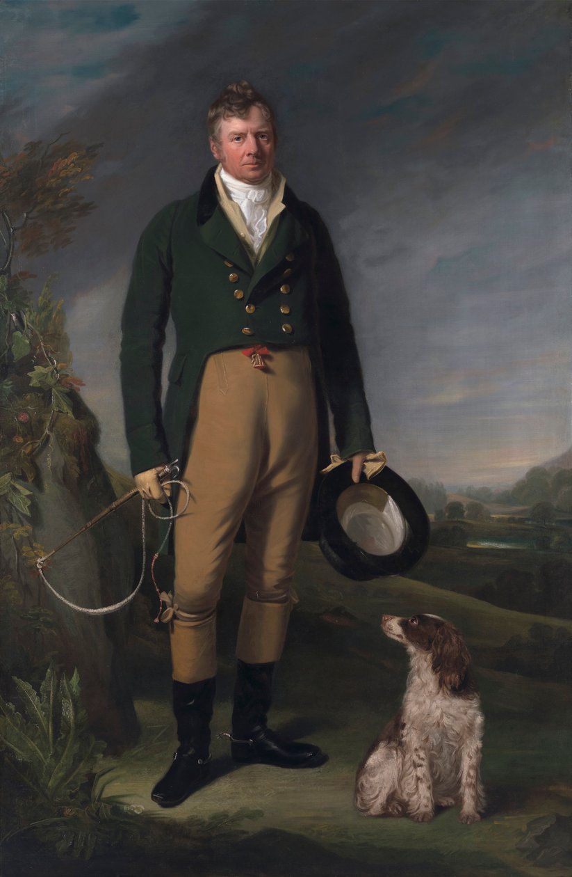 Portrett av en mann av William Owen