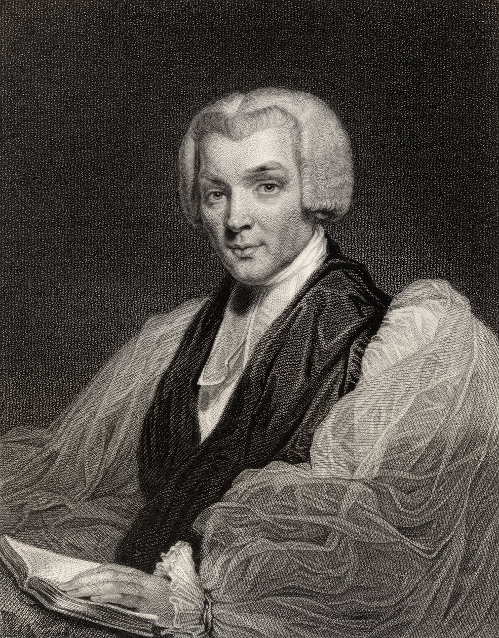 William Howley, gravert av W. Holl, fra 