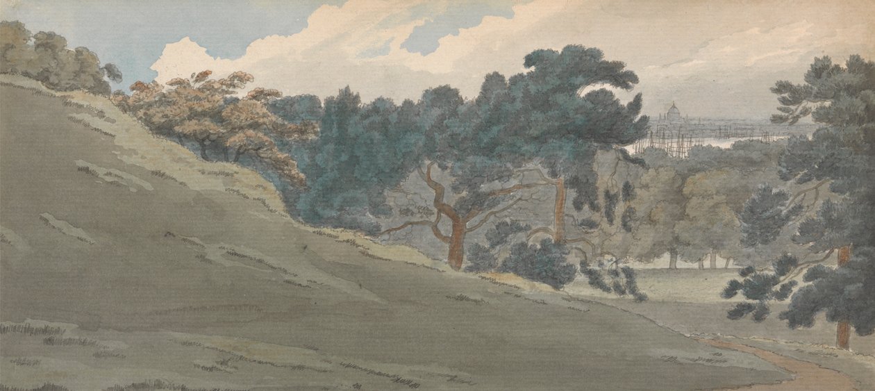 Utsikt fra Greenwich Park av William P. Sherlock