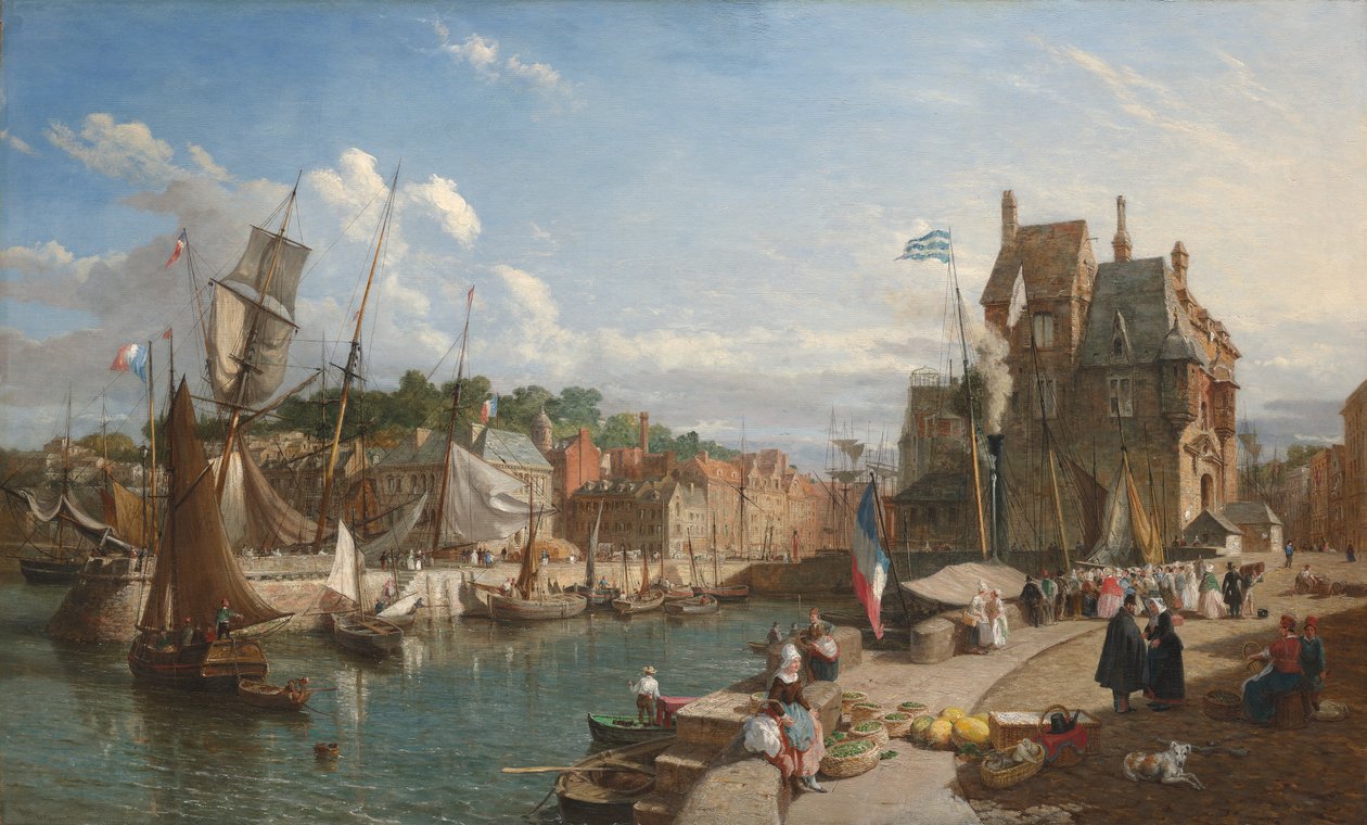 Honfleur, Normandie av William Parrott