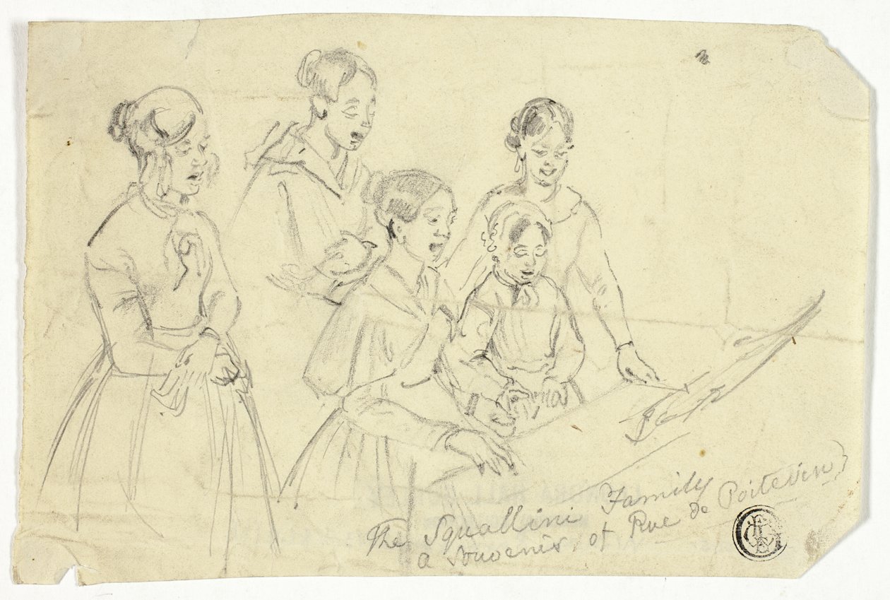 Squallini-familien: En suvenir fra Rue de Poitevin av William Parrott
