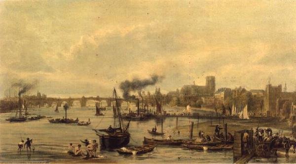 Westminster og Hungerford av William Parrott