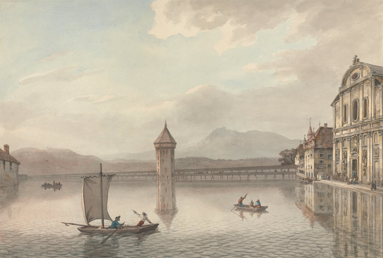 Utsikt over Luzern av William Pars