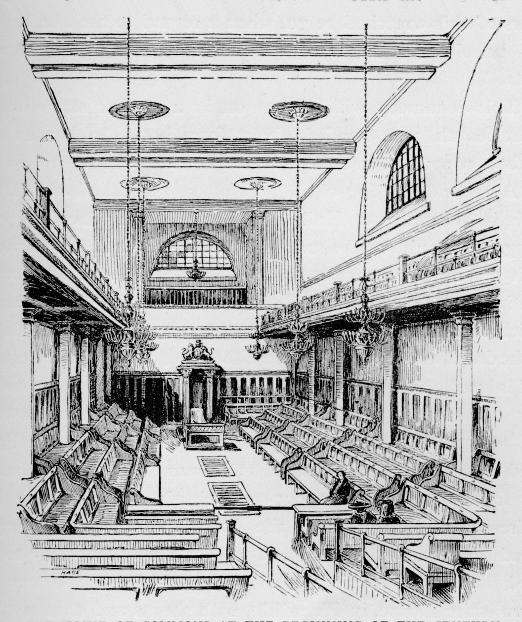 Underhuset ved begynnelsen av århundret, c1897 av William Patten