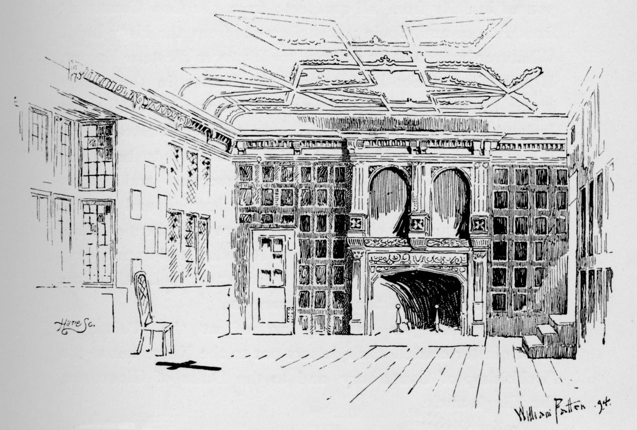 Stjernekammeret. Revet i 1834, c1897 av William Patten