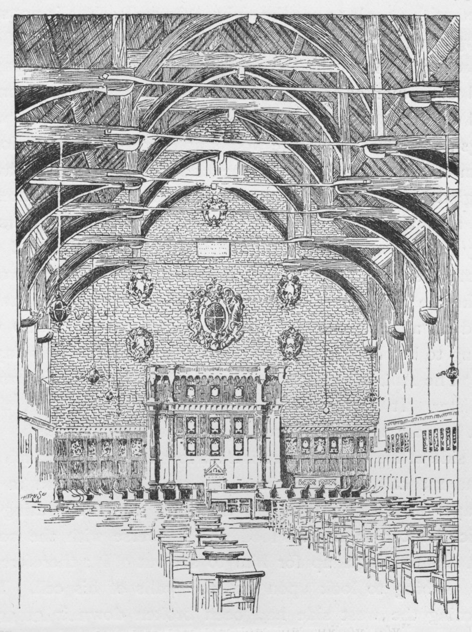 The Westminster Schoolroom, tidligere The Abbots Dormitory, c1897 av William Patten