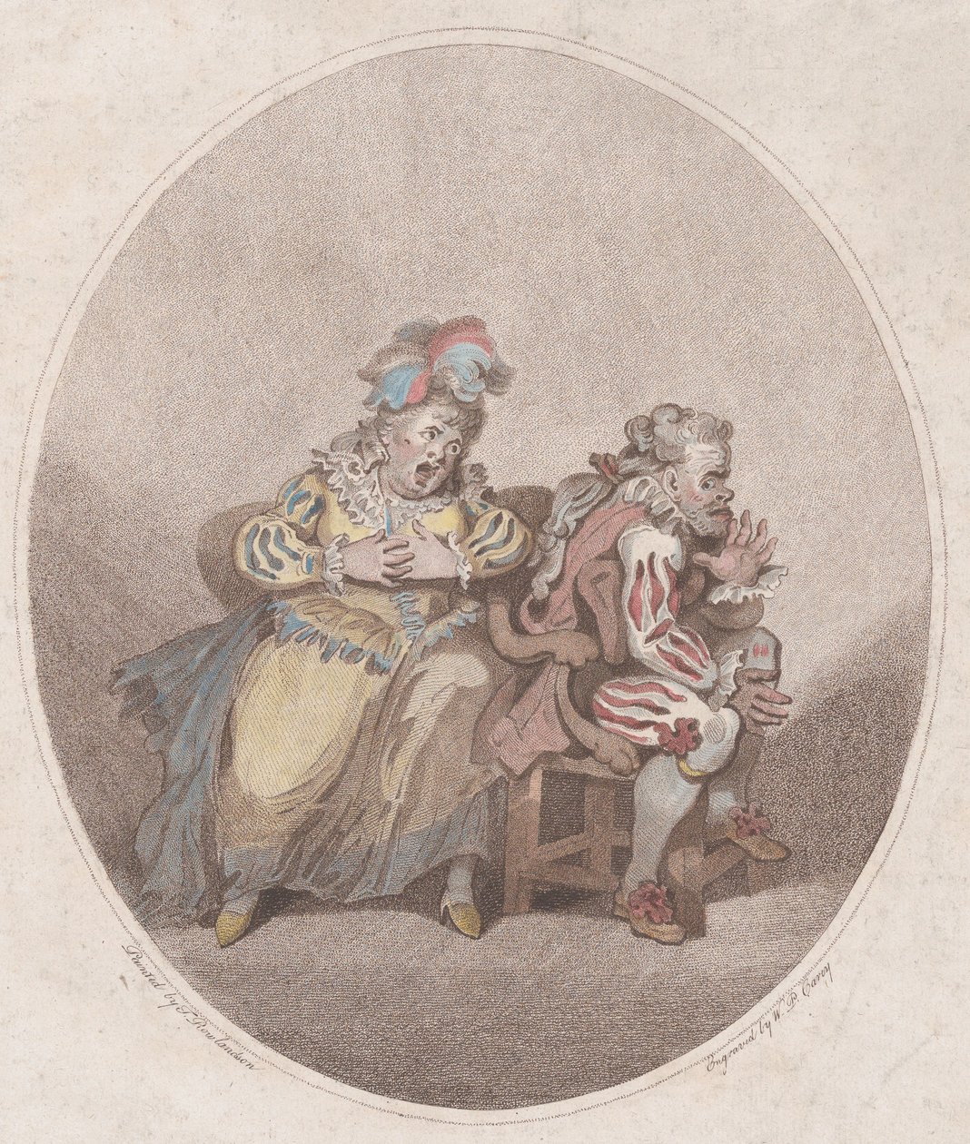 The Duenna & Little Isaac, 1. april 1784. av William Paulet Carey