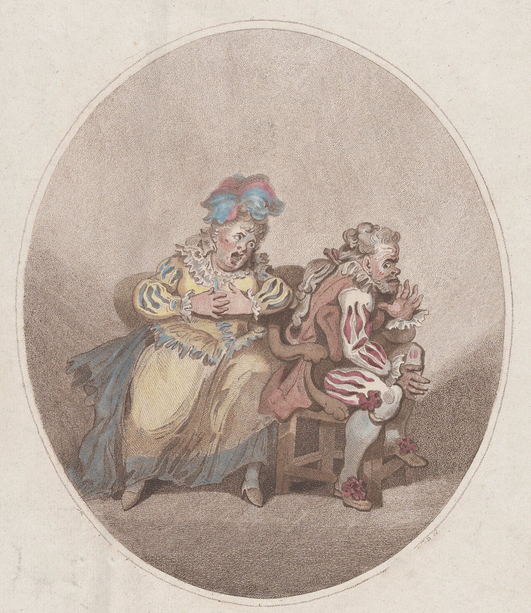 The Duenna & Little Isaac, 1. april 1784. av William Paulet Carey