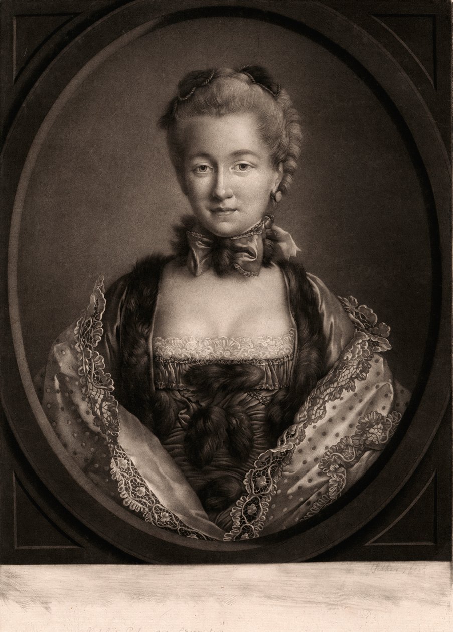 Grevinne Natalia Petrovna Chernichev av William Pether