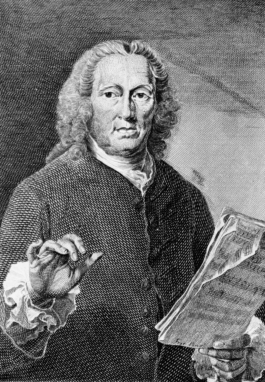 Richard Leveridge, ca. 1760 (mezzotint) av William Pether