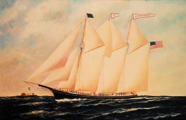 Kommandøren (olje på lerret) av William Pierce Stubbs