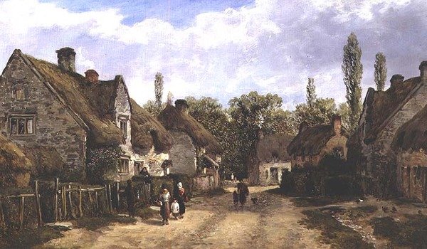 Langford Village, Wiltshire av William Pitt