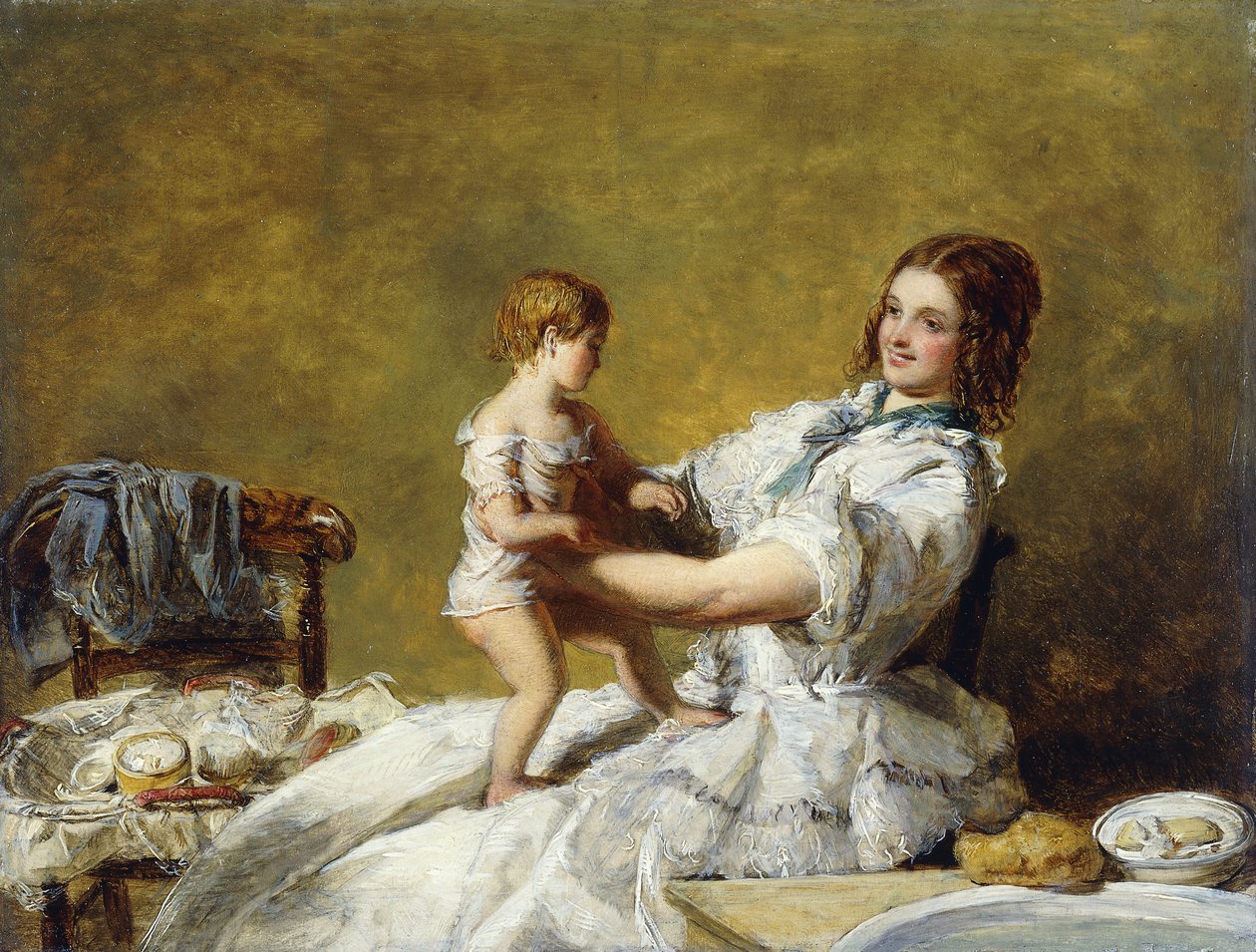 Sengetid, 1909 av William Powell Frith