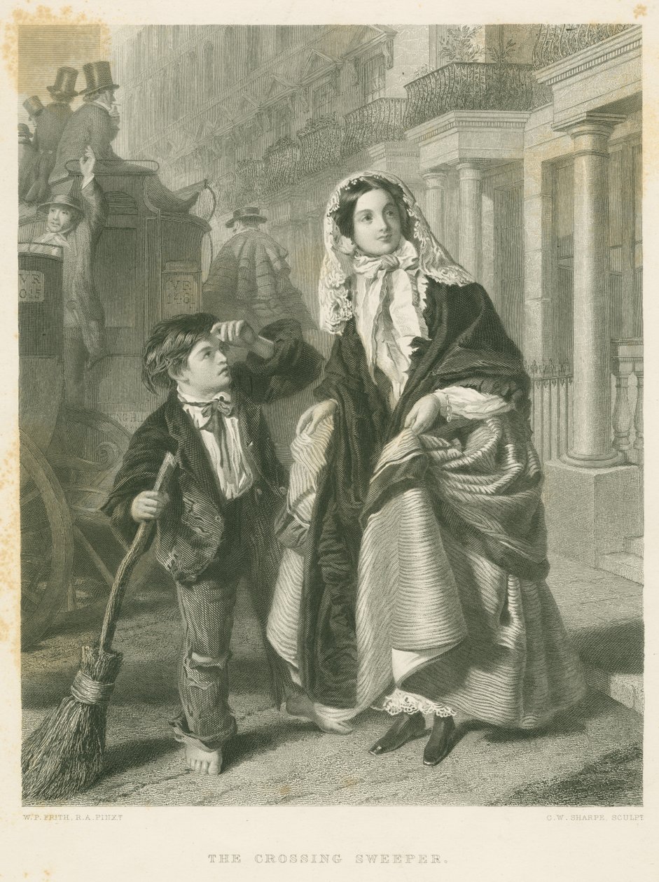 Bleak House: The Crossing Sweeper av William Powell Frith