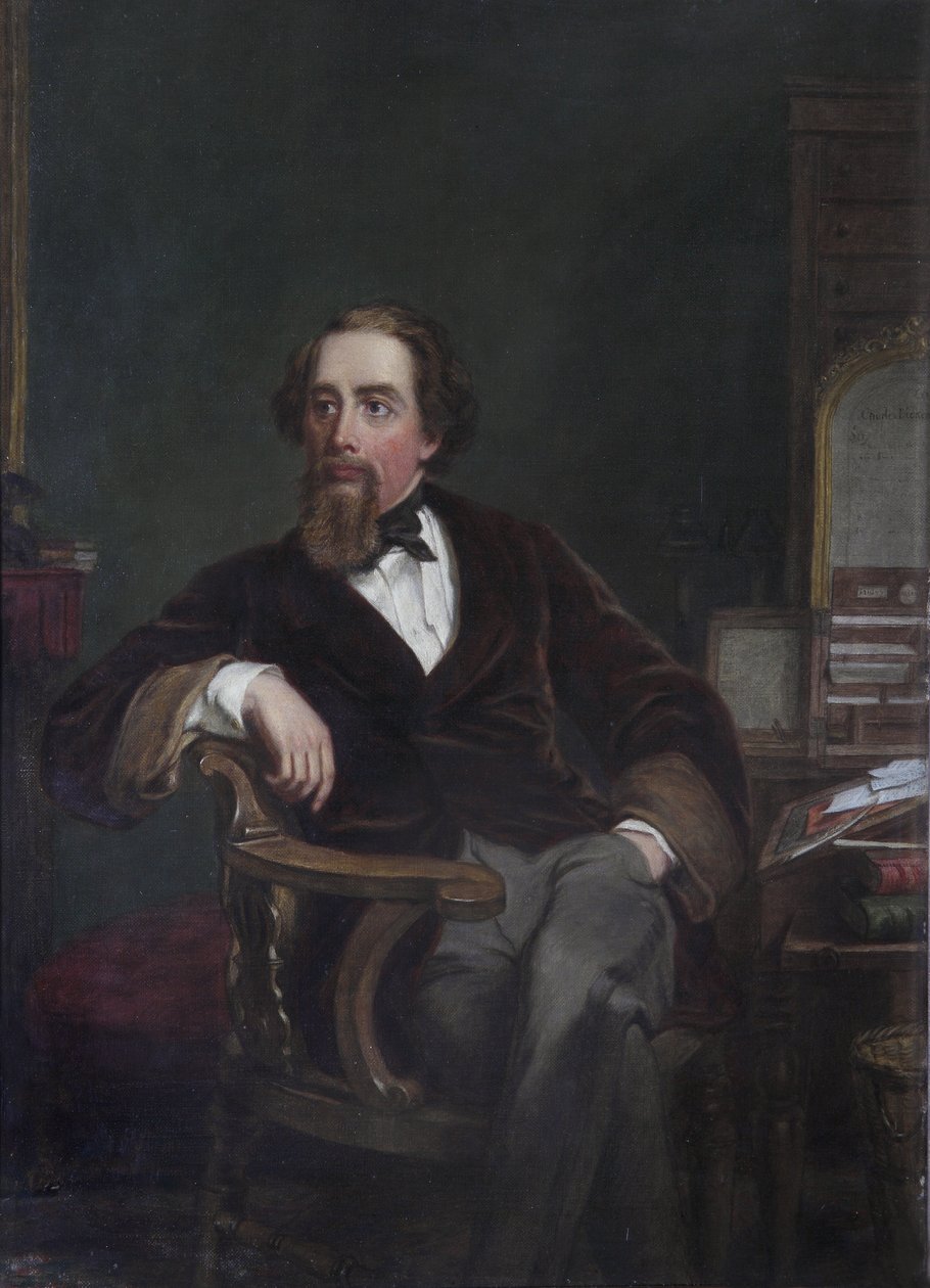Charles Dickens, 1886 av William Powell Frith