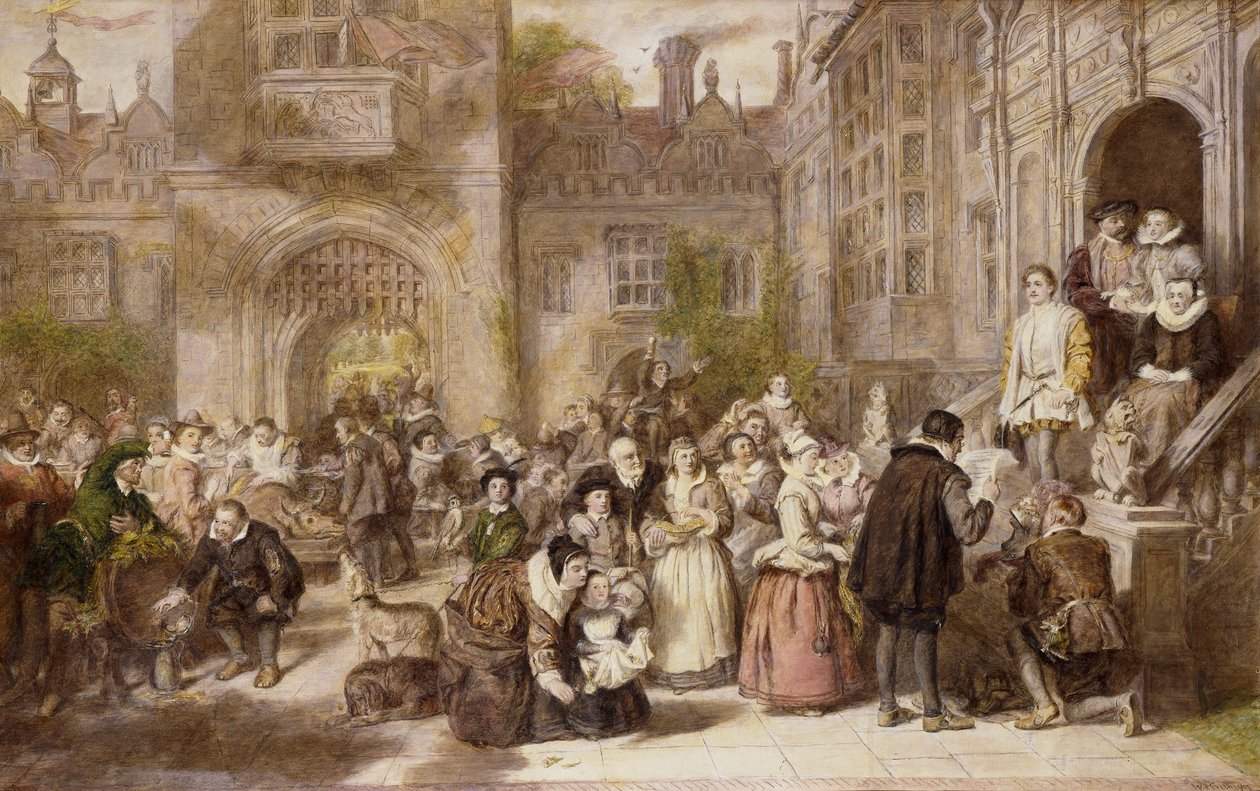 Coming of Age in the Olden Time, 1907 av William Powell Frith