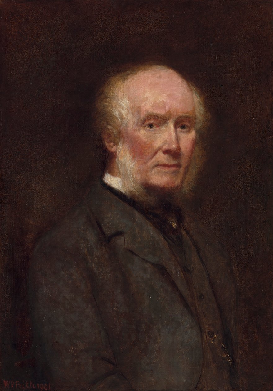 Selvportrett i en alder av 83 av William Powell Frith