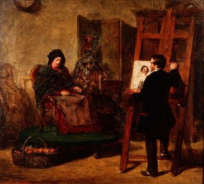 Den søvnige modellen av William Powell Frith