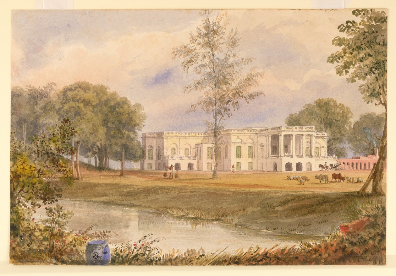 Belvedere House, Alipur av William Prinsep