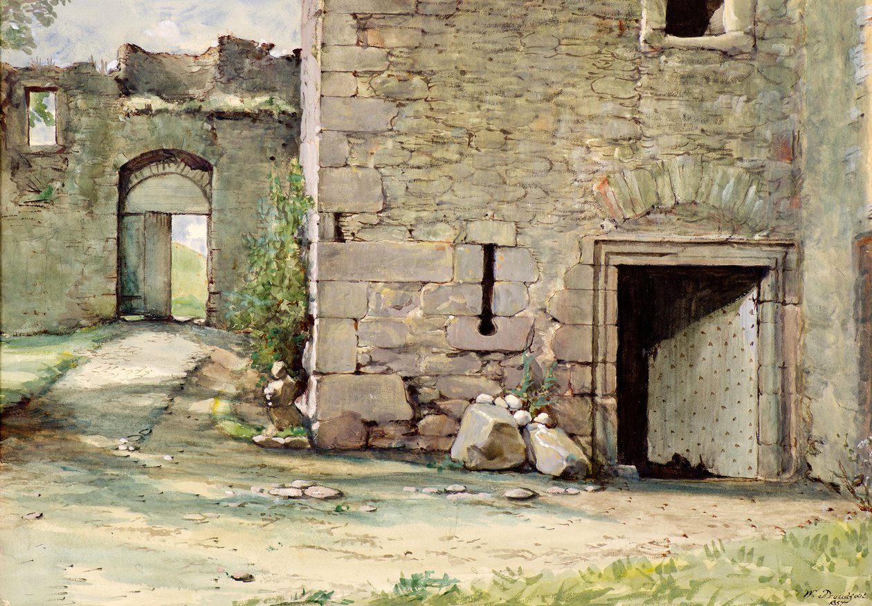 The West Gateway, Mains Castle av William Proudfoot