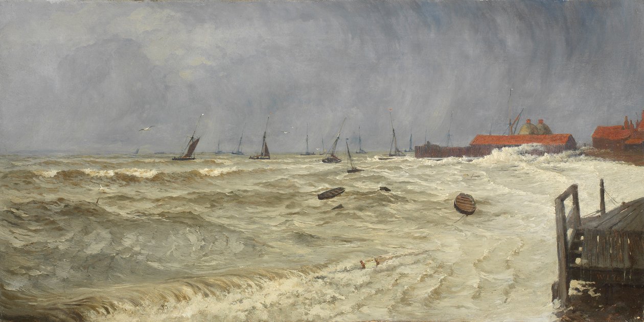 En tøff dag på Leigh av William Pye