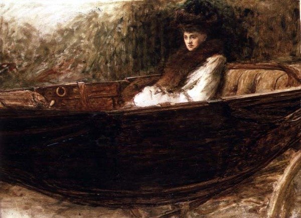 Dame i en Landau av William Quiller Orchardson