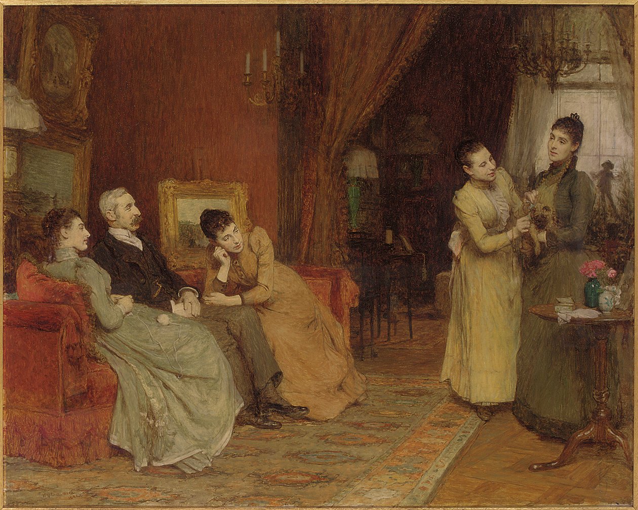 Portrett av Joseph-familien, 1890 av William Quiller Orchardson
