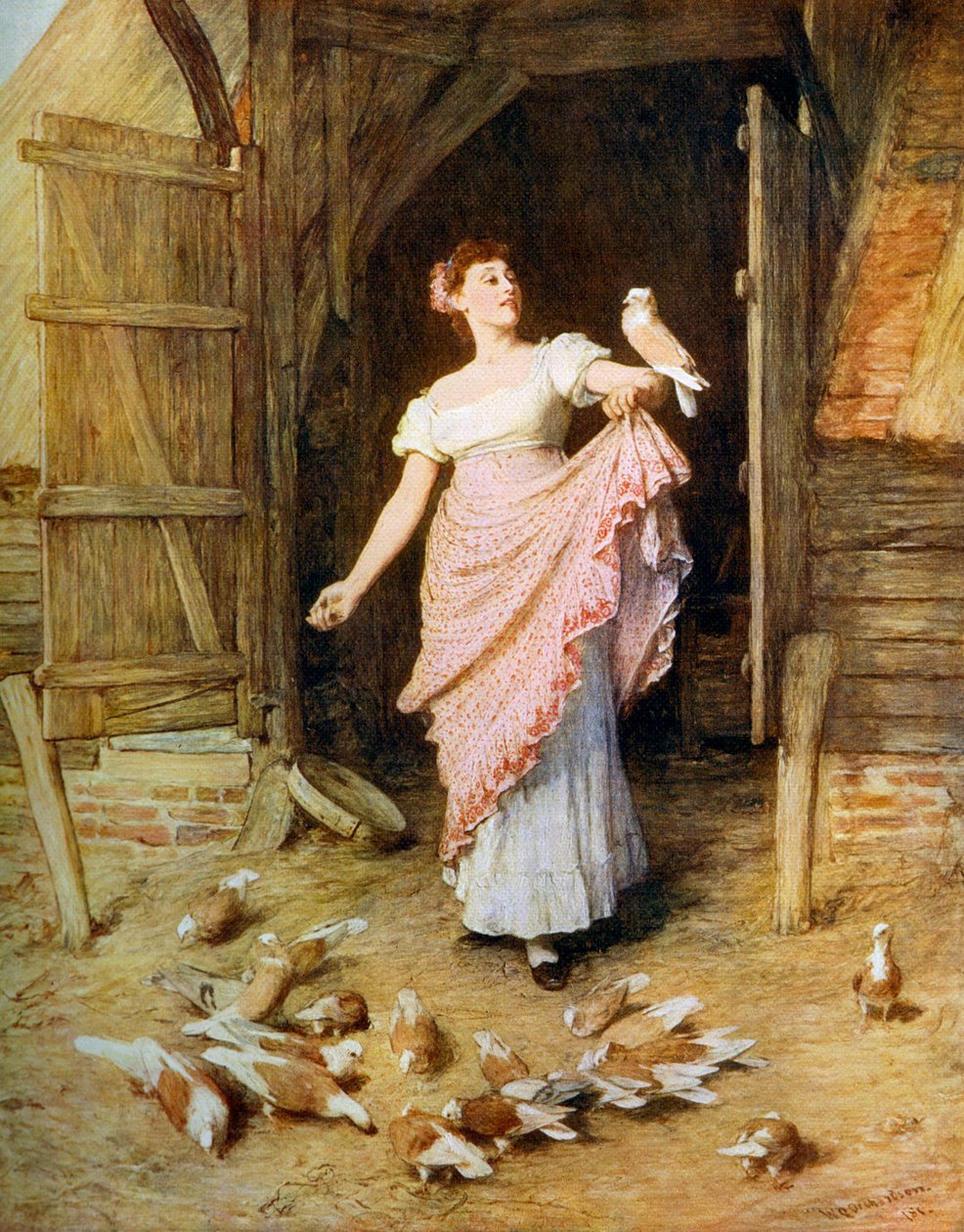 Farmers Daughter, 1881, 1912. av William Quiller Orchardson