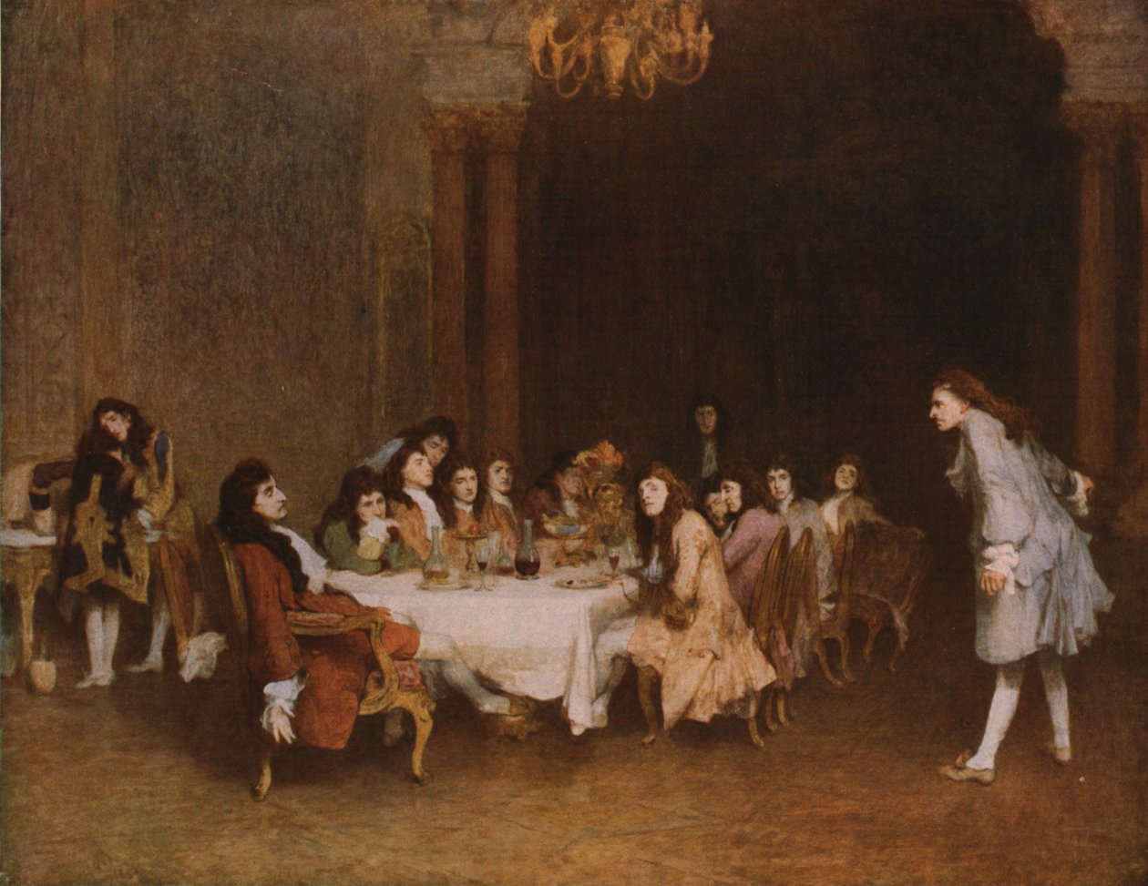 Voltaire-hendelsen, 1883-1907, c1930. av William Quiller Orchardson