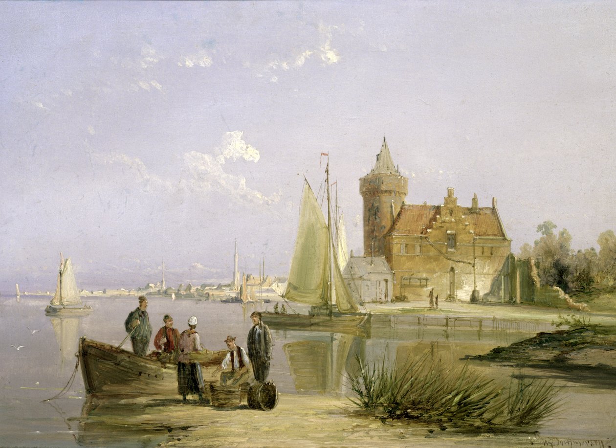 The House the Question, på Amstel, Amsterdam av William R. Dommersen