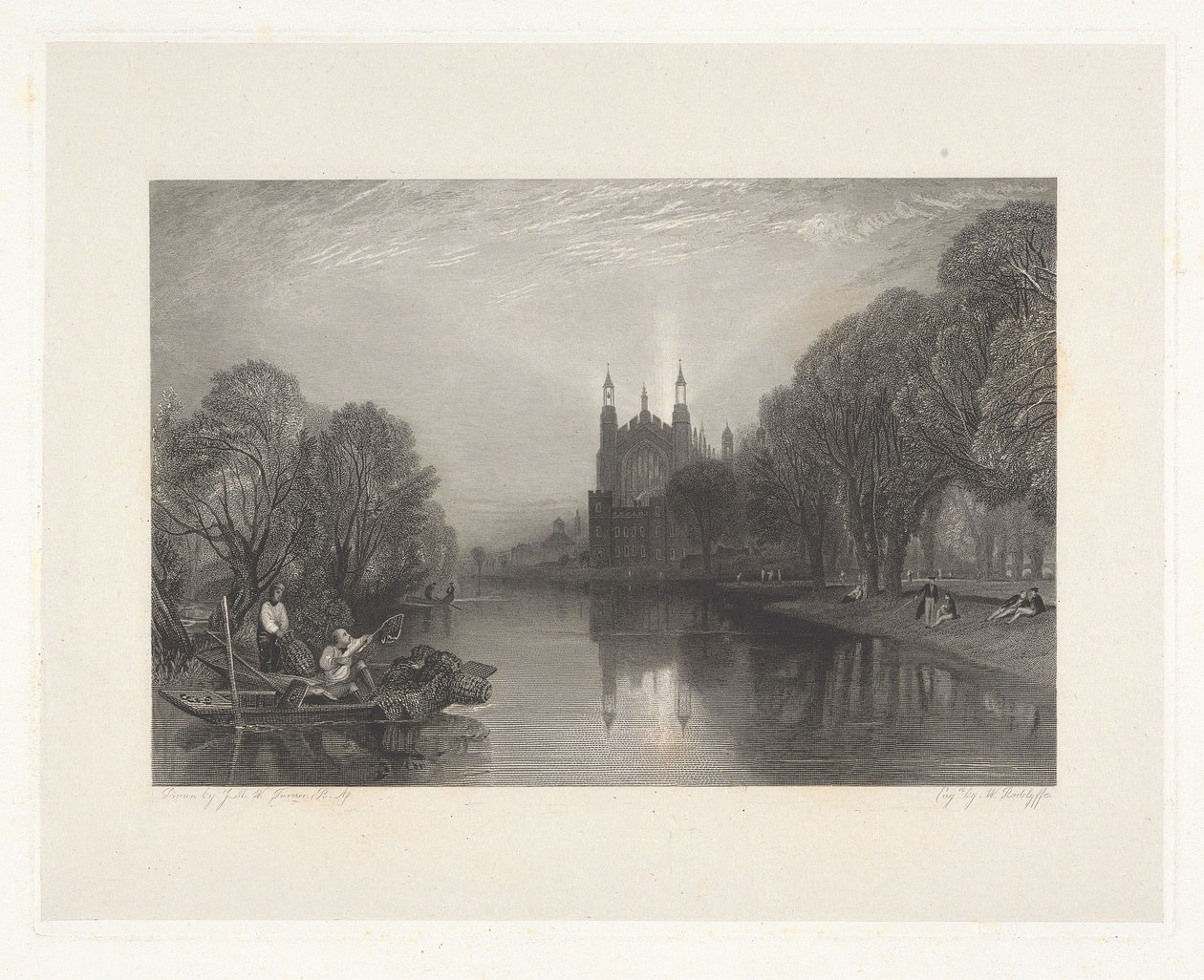Eton College, Berkshire av William Radclyffe