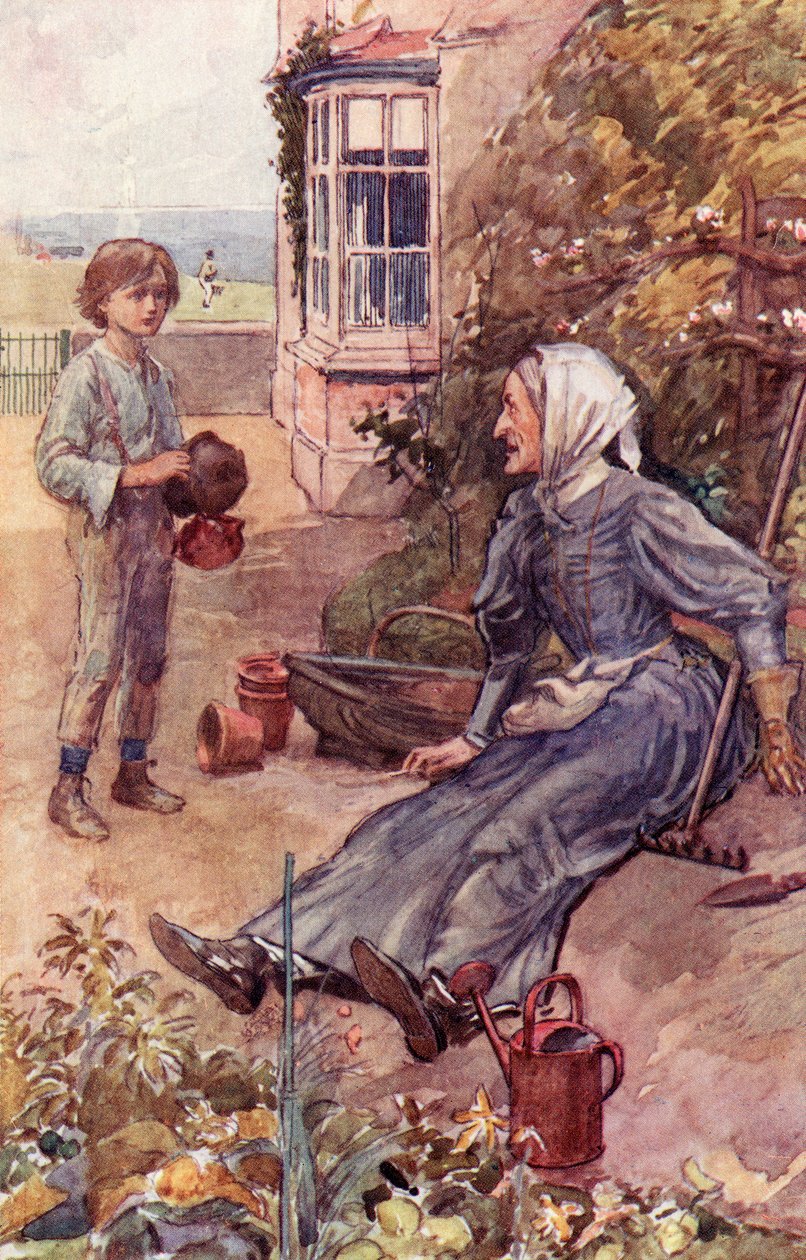David og hans store tante, frontbilde fra 
