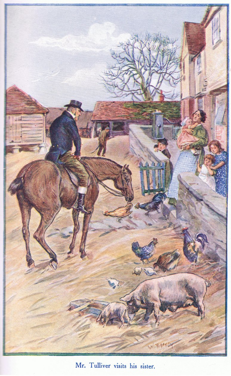 Mr Tulliver besøker søsteren sin på 1930-tallet av William Rainey