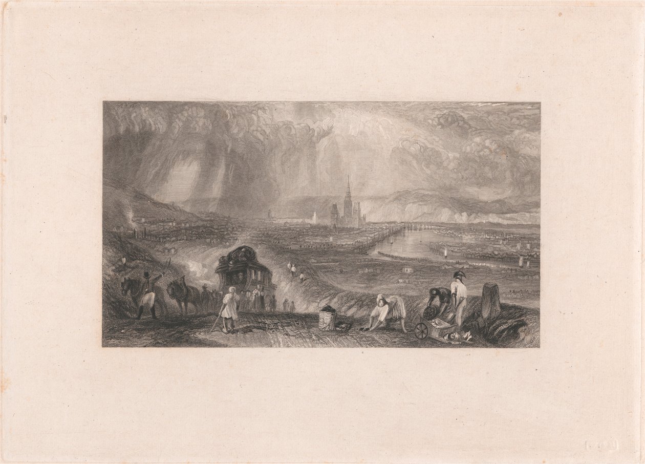 Rouen fjernsyn av William Richardson
