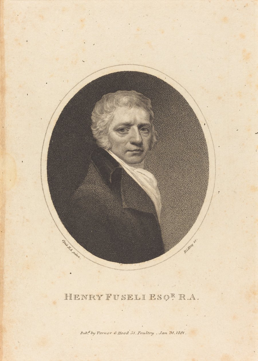 Henry Fuseli av William Ridley after John Opie