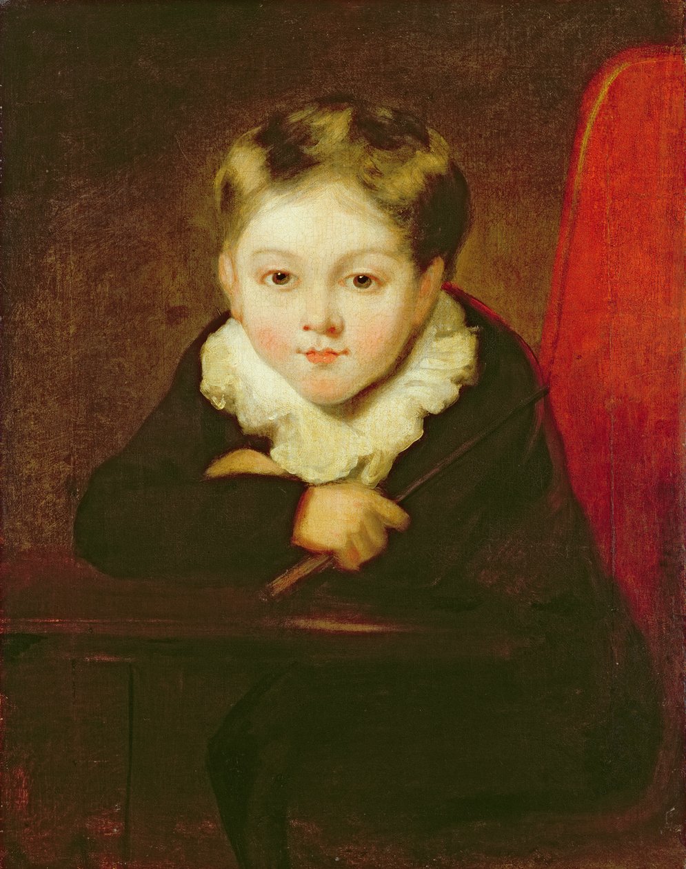 Portrett av kunstnerens sønn av William Robinson