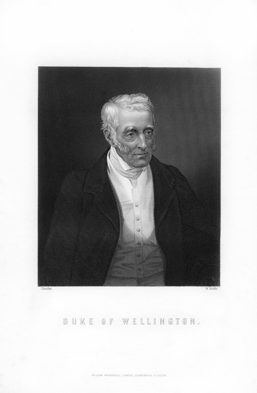 Arthur Wellesley, 1. hertug av Wellington, britisk soldat og statsmann, 1893. av William Roffe