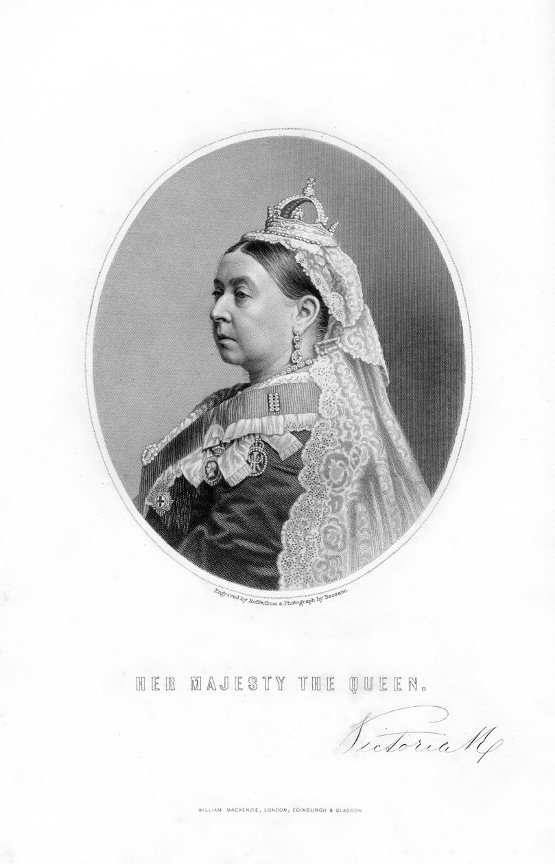 Dronning Victoria, dronning av Storbritannia av Storbritannia og Irland, 1899. av William Roffe