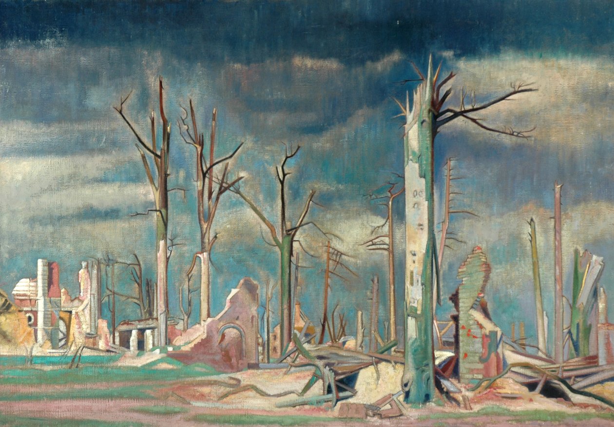 Avenue at Bourlon, Western Front (oil on canvas)   1409566   no       norwegian Successfully Translated  Original: Act IX (Kudanme), from the series “The Treasury of Loyal Retainers (Chushingura)" Translat: Act IX (Kudanme), from the series “The Treasury o av William Rothenstein