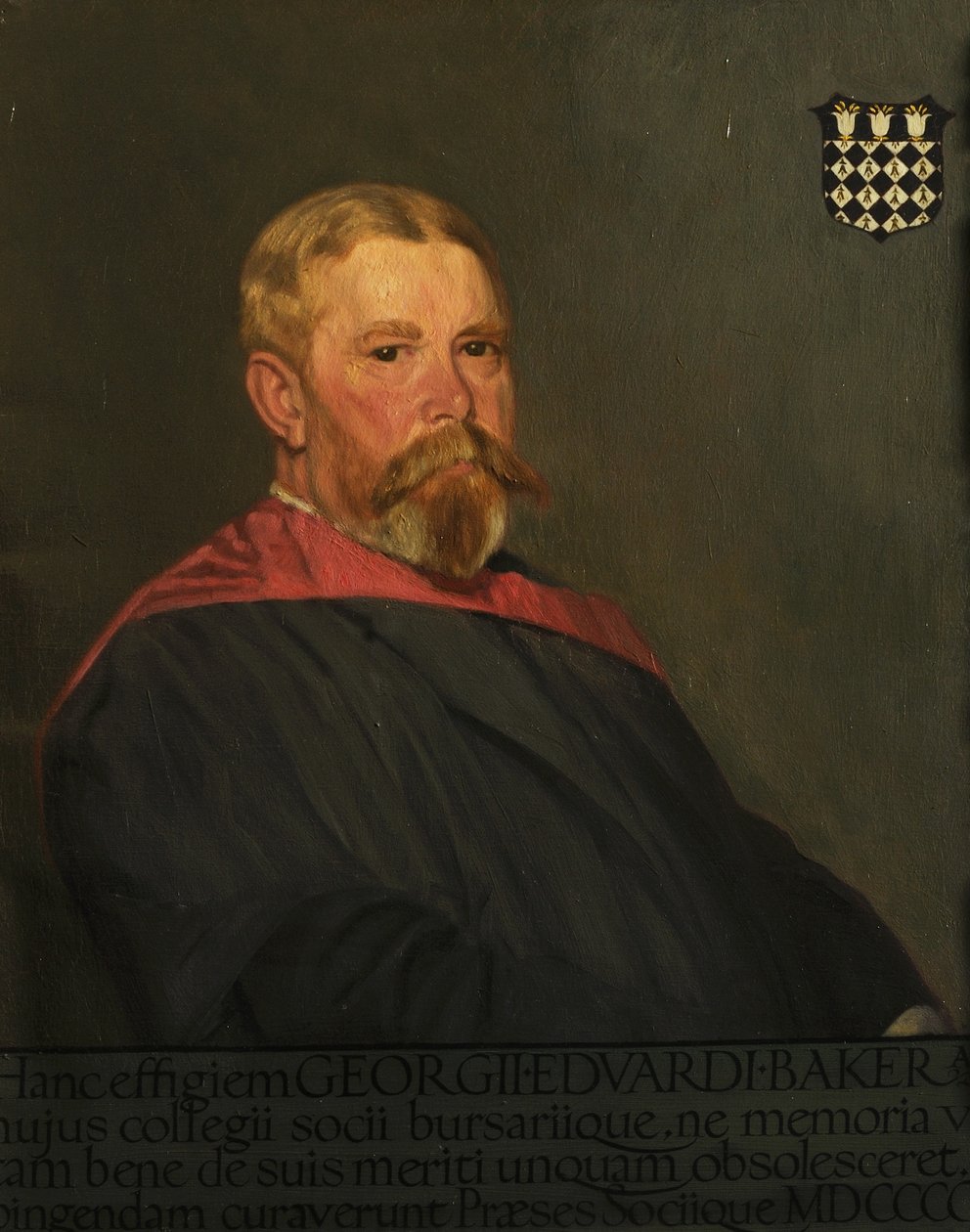 George Edward Baker (olje på lerret) av William Rothenstein