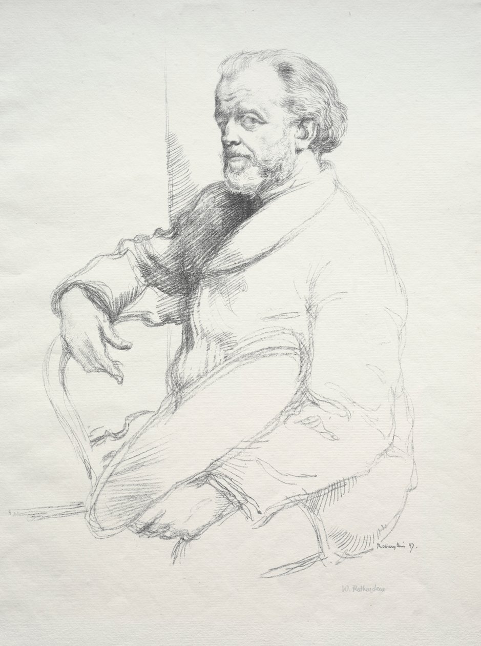 Henri Fantin Latour av William Rothenstein