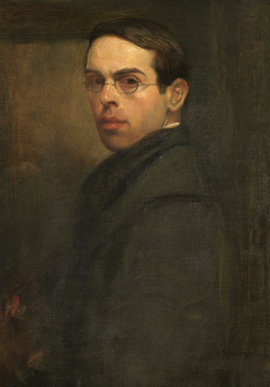 Selvportrett av William Rothenstein
