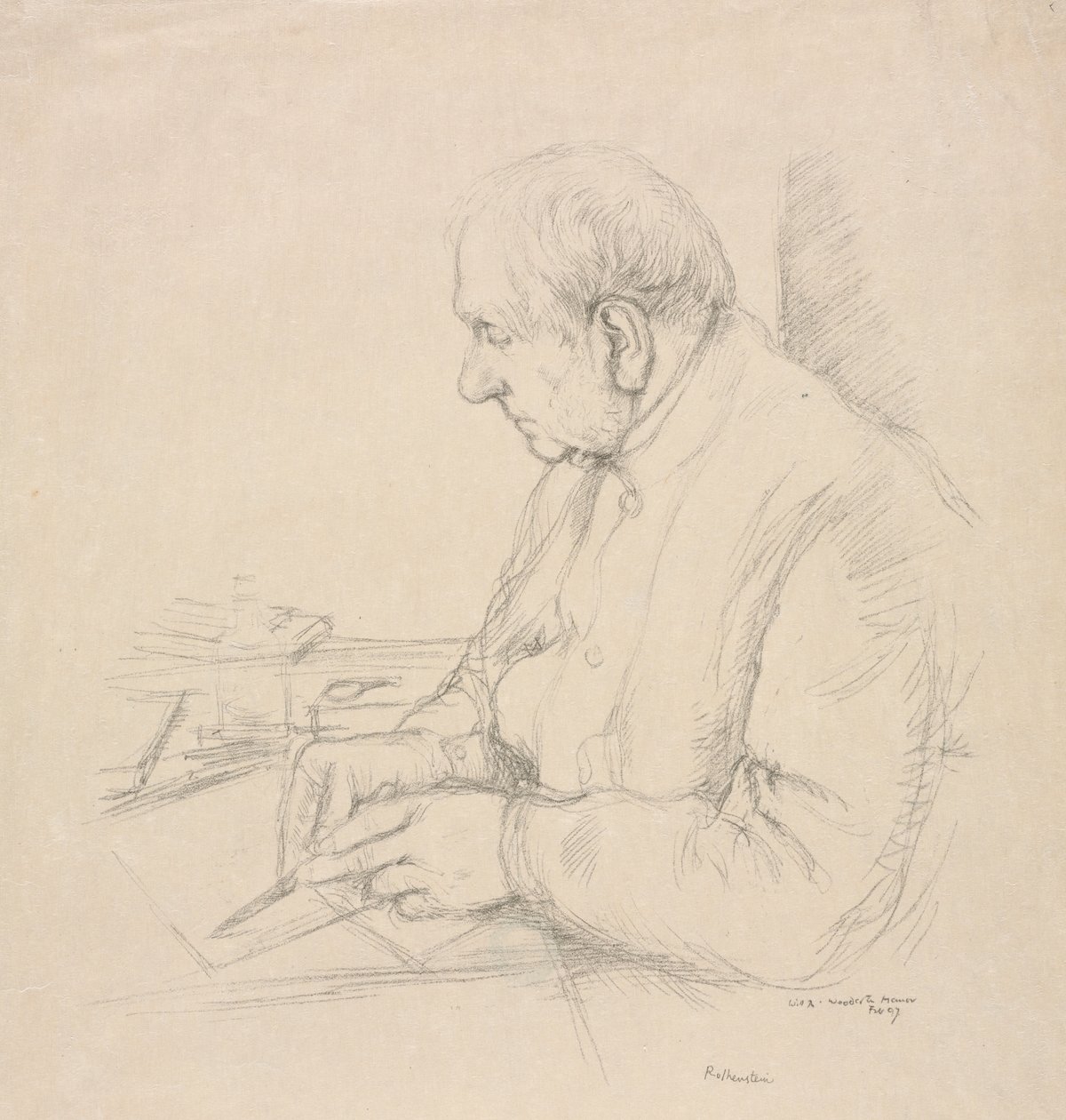 Sir Francis Seymour Haden av William Rothenstein