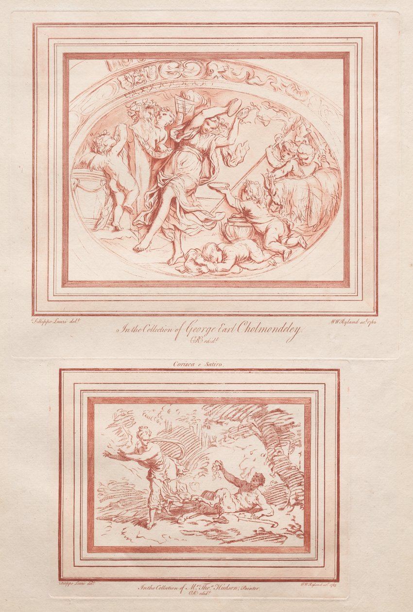 Korsika og Satyr av William Ryland