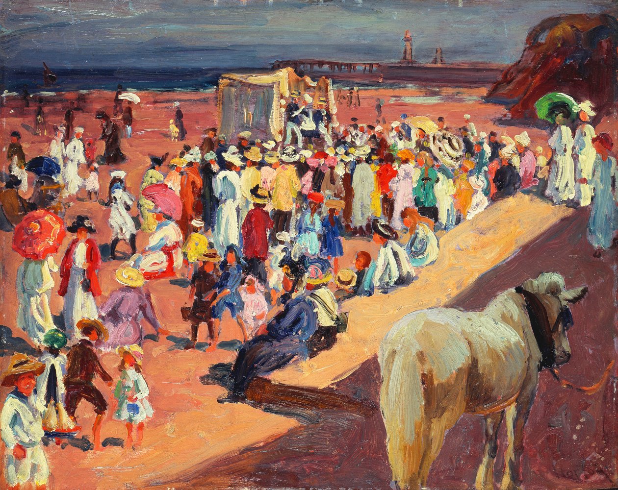 Broadstairs Beach av William Samuel Horton